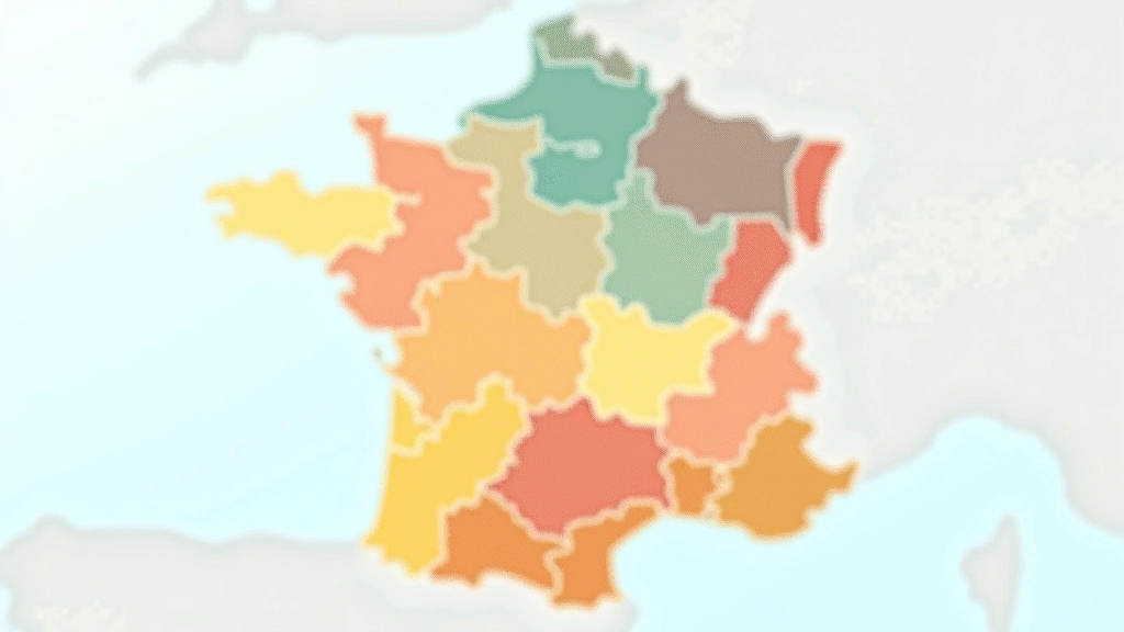 Cartes géographiques de France montrant les variations régionales des permis de construire par zones colorées